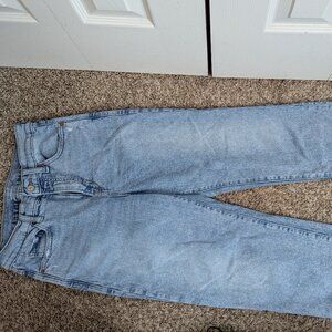 Old Navy light wash straight jeans
